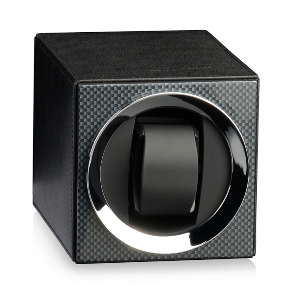 Кутия за навиване на часовници Heisse & Söhne Watch winder Moon- Carbon
