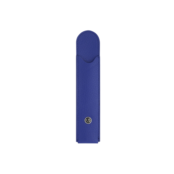Калъф за пишещо S.T.Dupont 1-Pen Case Indigo Blue