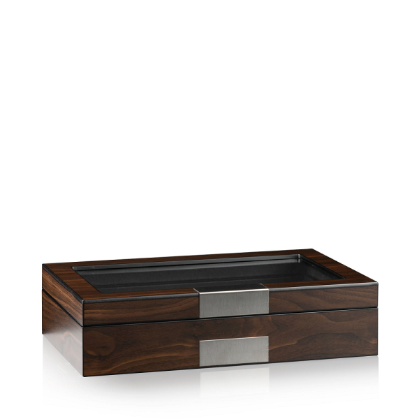 Кутия за часовници Heisse & Sohne Watch Box Monteray 8+ Ash - Walnut Satin