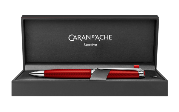 Химикалка Caran d’Ache LEMAN ROUGE CARMIN