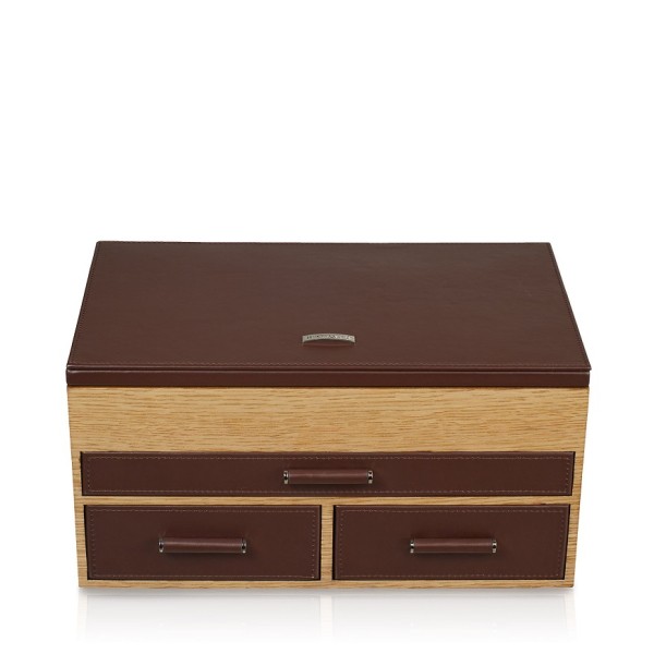Кутия за бижута Windrose Jewel Box with drawers Wood