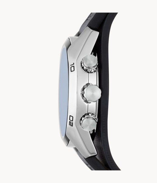 Fossil Coachman Chronograph Black Leather