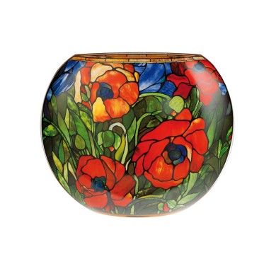 Ваза Goebel "Oriental Poppy" Louis C. Tiffany