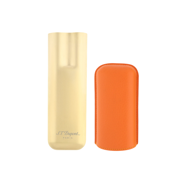 Калъф за 2 пури S.T.Dupont 2 Cigar case orange