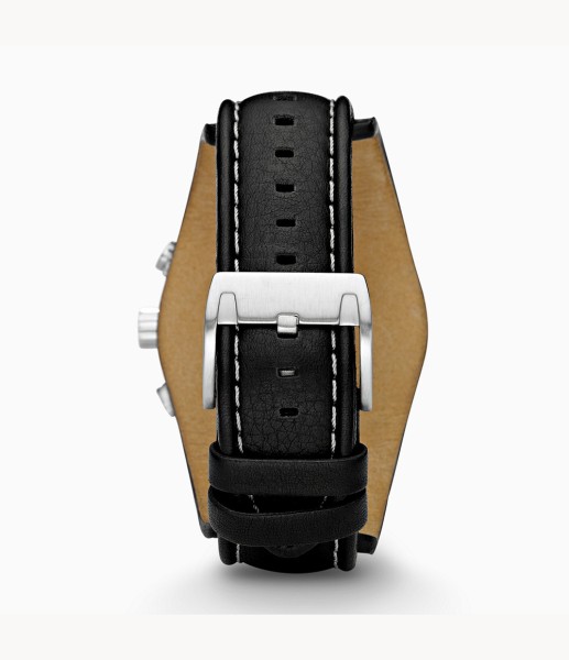 Fossil Coachman Chronograph Black Leather