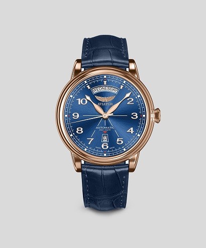 Часовник Aviator DOUGLAS DAY-DATE 45