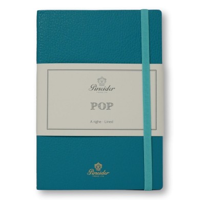 Тефтер Pineider Pop Notebook Turquoise