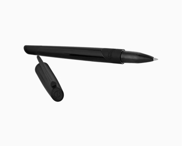 Ролер S.T.Dupont DÉFI MILLENIUM SHINY BLACK LACQUER AND MATT BLACK