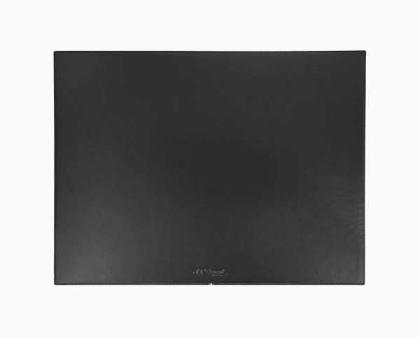 Подложка за бюро S.T.Dupont LINE D BLACK LEATHER DESK PAD