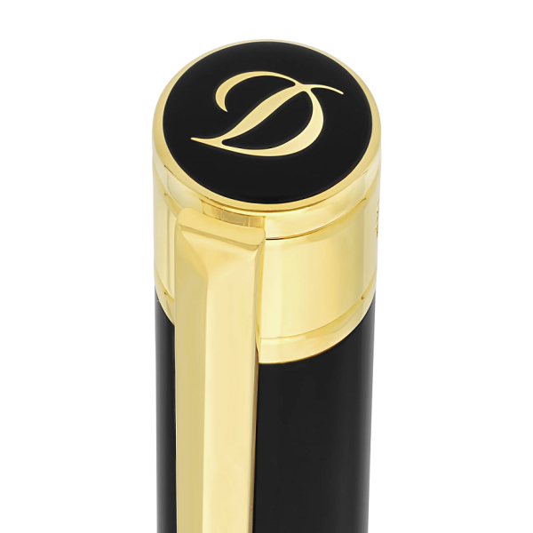 Химикалка S.T.Dupont Initial Black and Golden