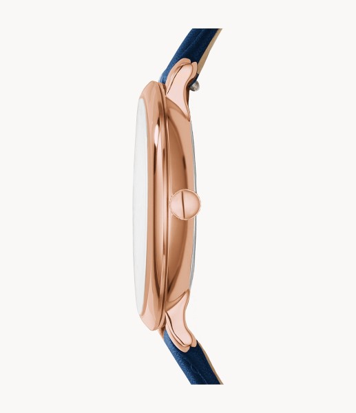 Fossil Jacqueline Navy Leather 