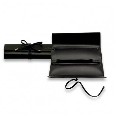 Калъф за бижута Windrose Jewelry Roll Nappa 2 - Black Small