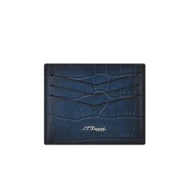 Калъф за карти S.T. Dupont ATELIER BLUE CARD HOLDER