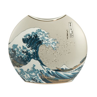 Ваза Goebel "Great Wave" Katsushika Hokusai