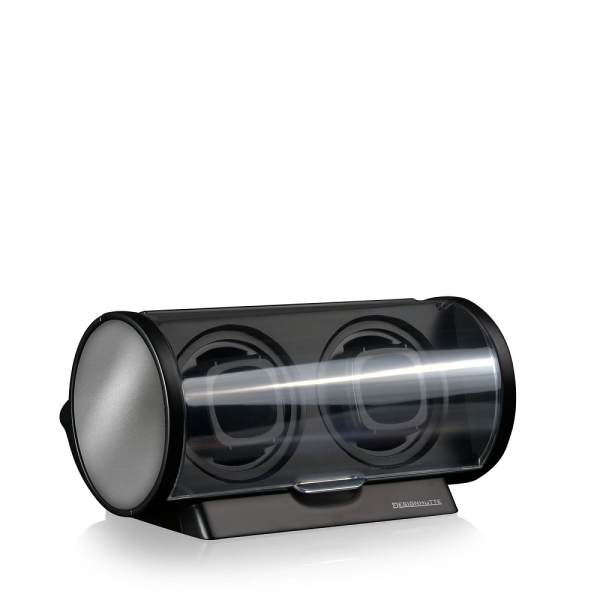 Кутия за навиване на часовници Designhütte Watch Winder Tubix - Silver