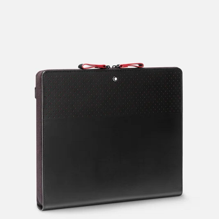 Montblanc Augmented Paper Urban Racing Spirit (123666) е иновативен дигитален органайзер, който съчетава удоволствието от писането върху истинска хартия с удобството на цифровите технологии. Коженият органайзер от естествена телешка кожа с червени акценти записва всяка написана бележка и я прехвърля в приложението Montblanc Hub чрез Bluetooth. С вградена памет за до 100 страници, включена химикалка Montblanc StarWalker и премиум изработка, това е идеалното решение за професионалисти, които искат да обединят традицията и дигиталната продуктивност.