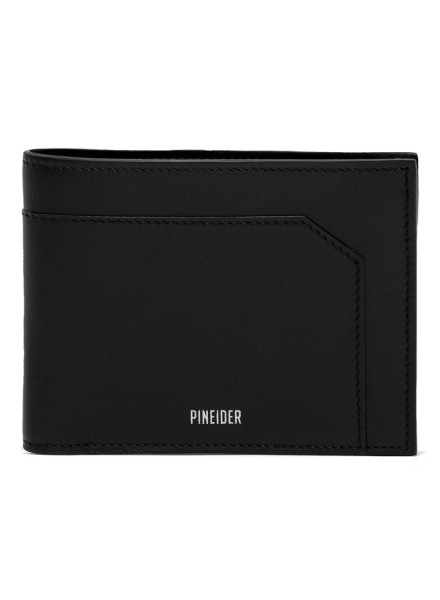 Портфейл Pineider New Daily 8 Card Wallet Black