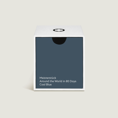 Мастилница Montblanc Meisterstück Around the World in 80 Days, Coal Blue - 50ml