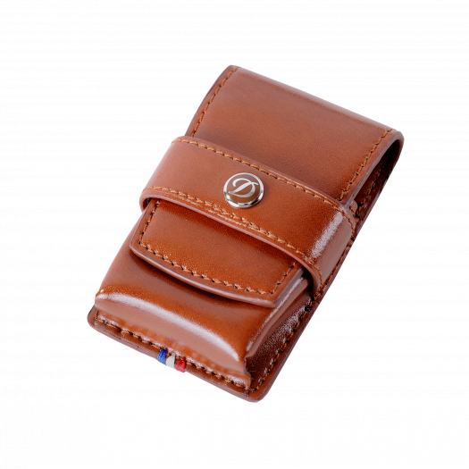 Калъф за запалка S.T.Dupont LINE D LIGHTER CASE BROWN