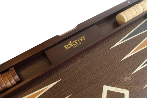 Italfama Табла FOLDING WOODEN BACKGAMMON SET