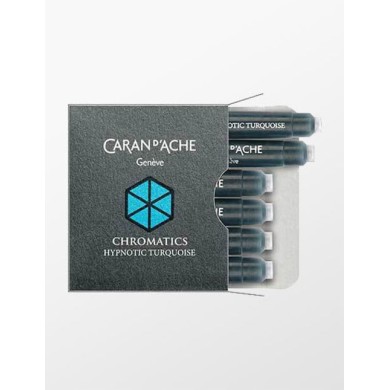 Патрончета за писалка Caran d’Ache CHROMATICS Hyptonic Turquoise