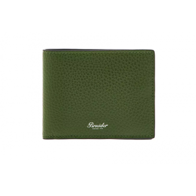 Портфейл Pineider 360 BI-FOLD WALLET 6 CC FOREST GREEN