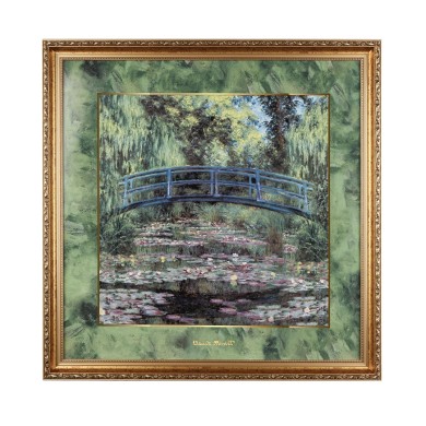 Картина Goebel "Japanese bridge" Claude Monet