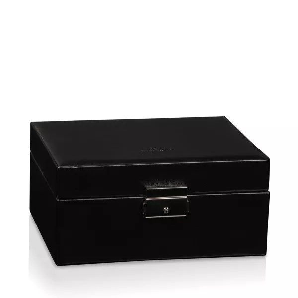 Кутия за часовници Windrose Watch Box Merino 8 - Black
