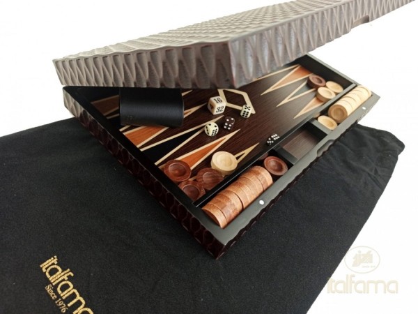 Italfama Табла FOLDING WOODEN BACKGAMMON SET