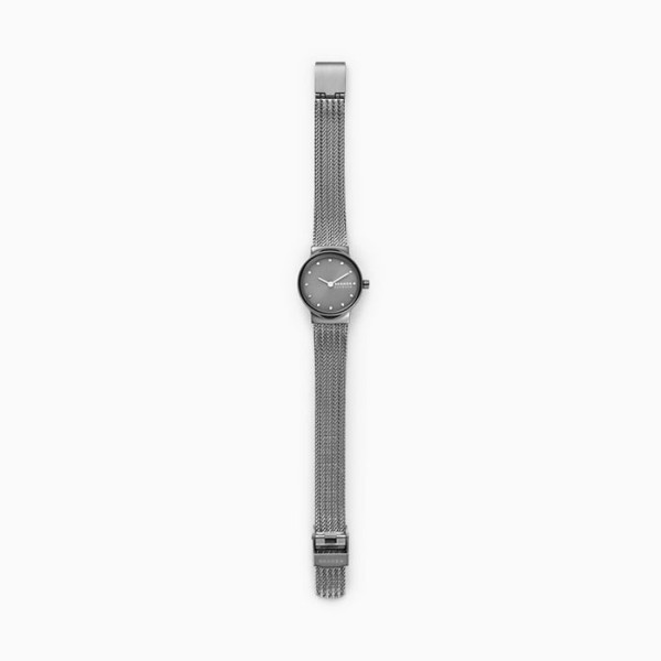 Skagen Freja Dark Grey Steel-Mesh