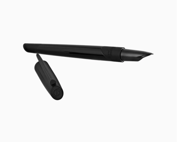 Писалка S.T.Dupont DÉFI MILLENIUM SHINY BLACK LACQUER AND MATT BLACK
