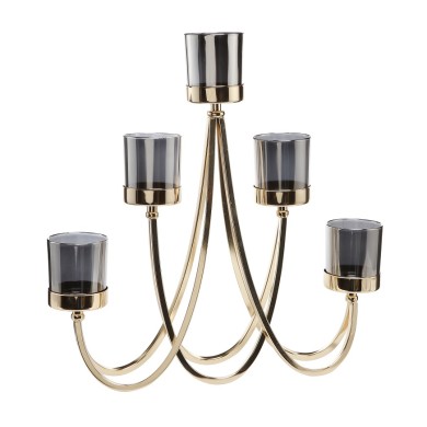 Свещник Goebel Candle holder gold