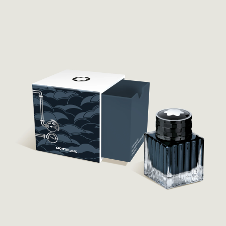 Мастилница Montblanc Meisterstück Around the World in 80 Days, Coal Blue - 50ml