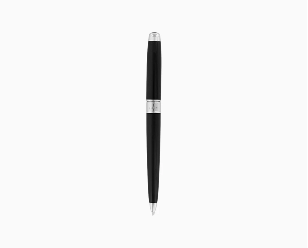 Химикалка S.T.Dupont LINE D ETERNITY MEDIUM BLACK AND PALLADIUM