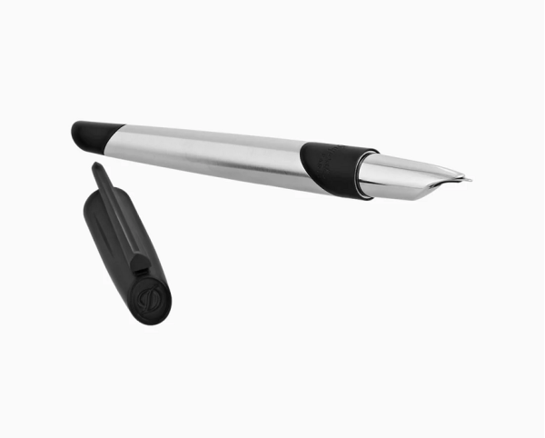 Писалка S.T.Dupont DÉFI MILLENIUM BRUSHED CHROME AND MATT BLACK