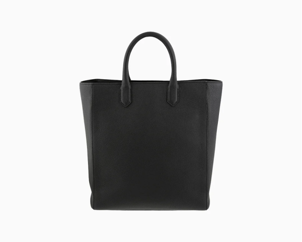 Чанта S.T.Dupont BLACK GRAINED LEATHER TOTE BAG
