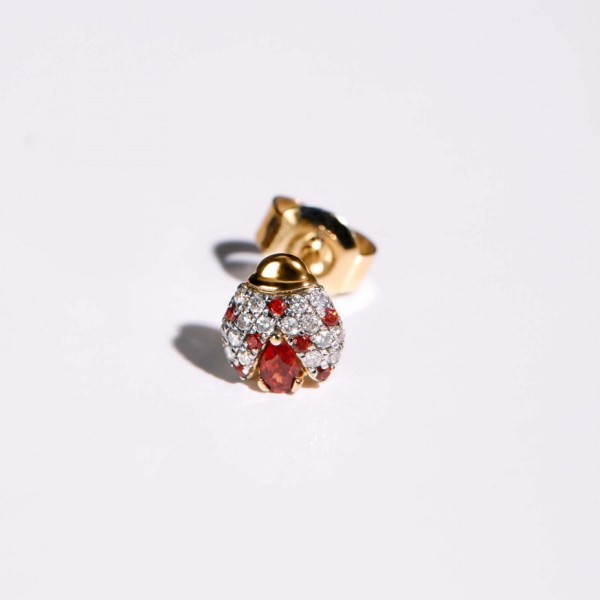 Моно обеца Rosato Single Gold Lobe earring