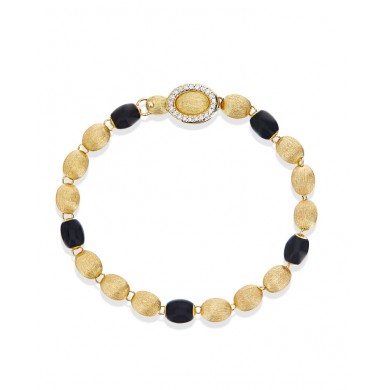 Nanis Гривна - "Dancing Mystery" Black Onyx