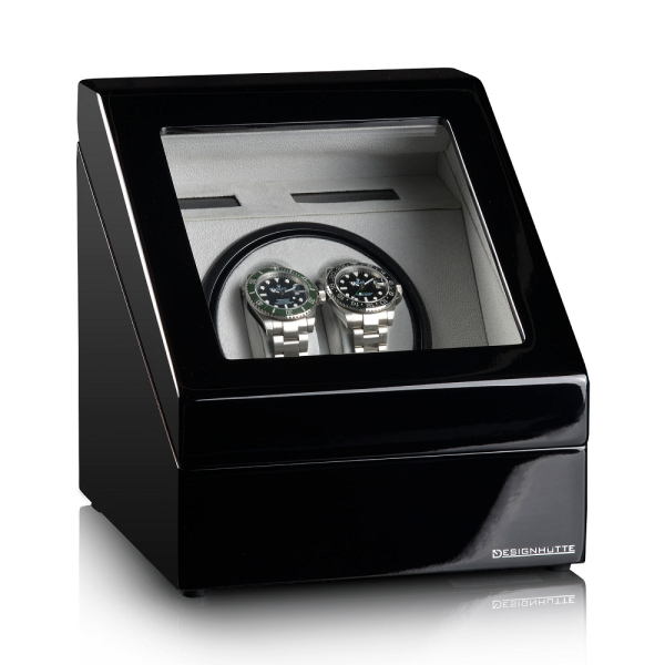 Кутия за навиване на часовници Designhütte Watch Winder Monaco - Black