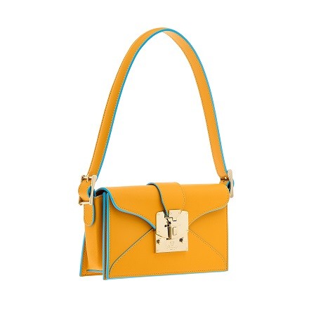 Чанта Pineider Envelope Bag in Smooth Leather Marbella
