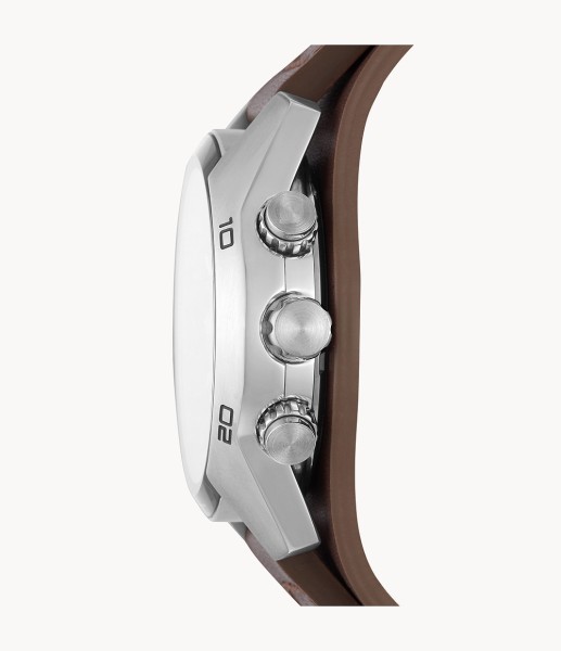 Fossil Coachman Chronograph Brown Leather