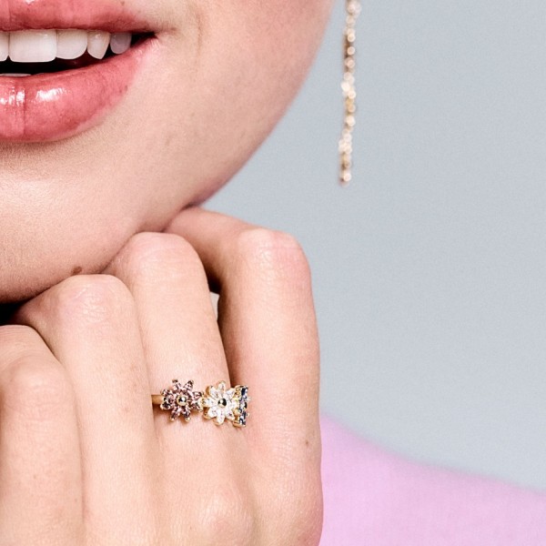 Пръстен Rosato Gaia Floral ring