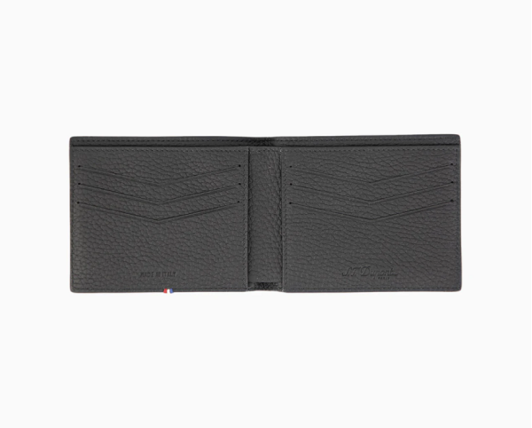Портфейл S.T.Dupont BLACK GRAINED NEO CAPSULE 6cc WALLET