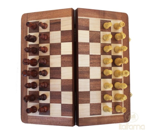 Italfama Шах MAGNETIC WOODEN FOLDING CHESS SET