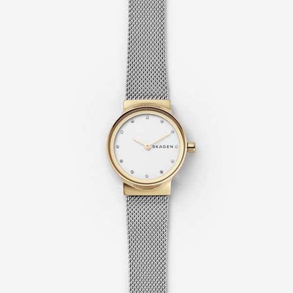 Skagen Freja Two-Tone Steel-Mesh