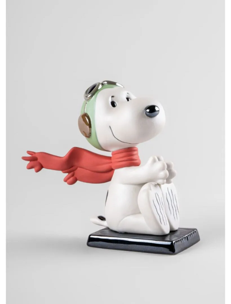 Порцеланова фигура Lladró - Snoopy™ Flying Ace Sculpture