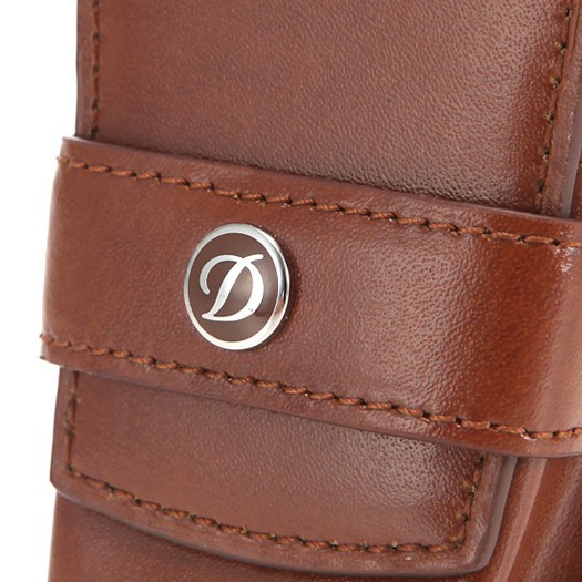 Калъф за запалка S.T.Dupont LINE D LIGHTER CASE BROWN