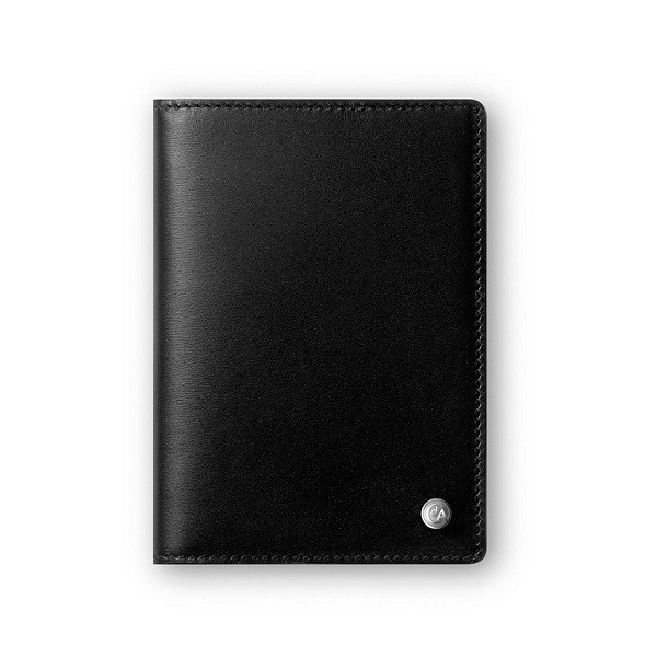 Калъф за паспорт Caran d’Ache HAUTE MAROQUINERIE Black