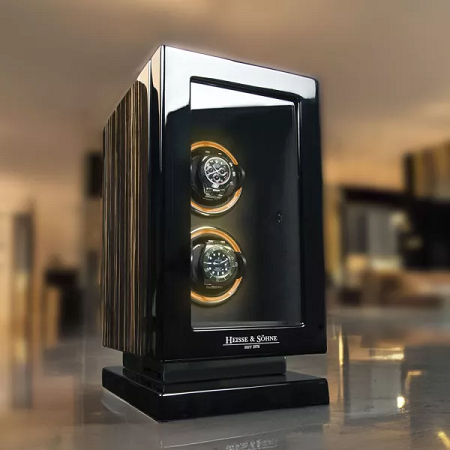 Кутия за навиване на часовници Heisse & Söhne Watch Winder Rome 2