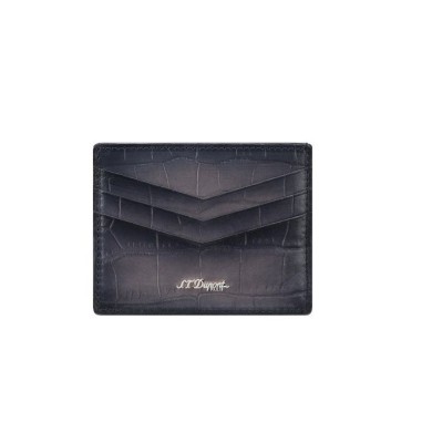 Калъф за карти S.T. Dupont ATELIER BLACK CARD HOLDER 